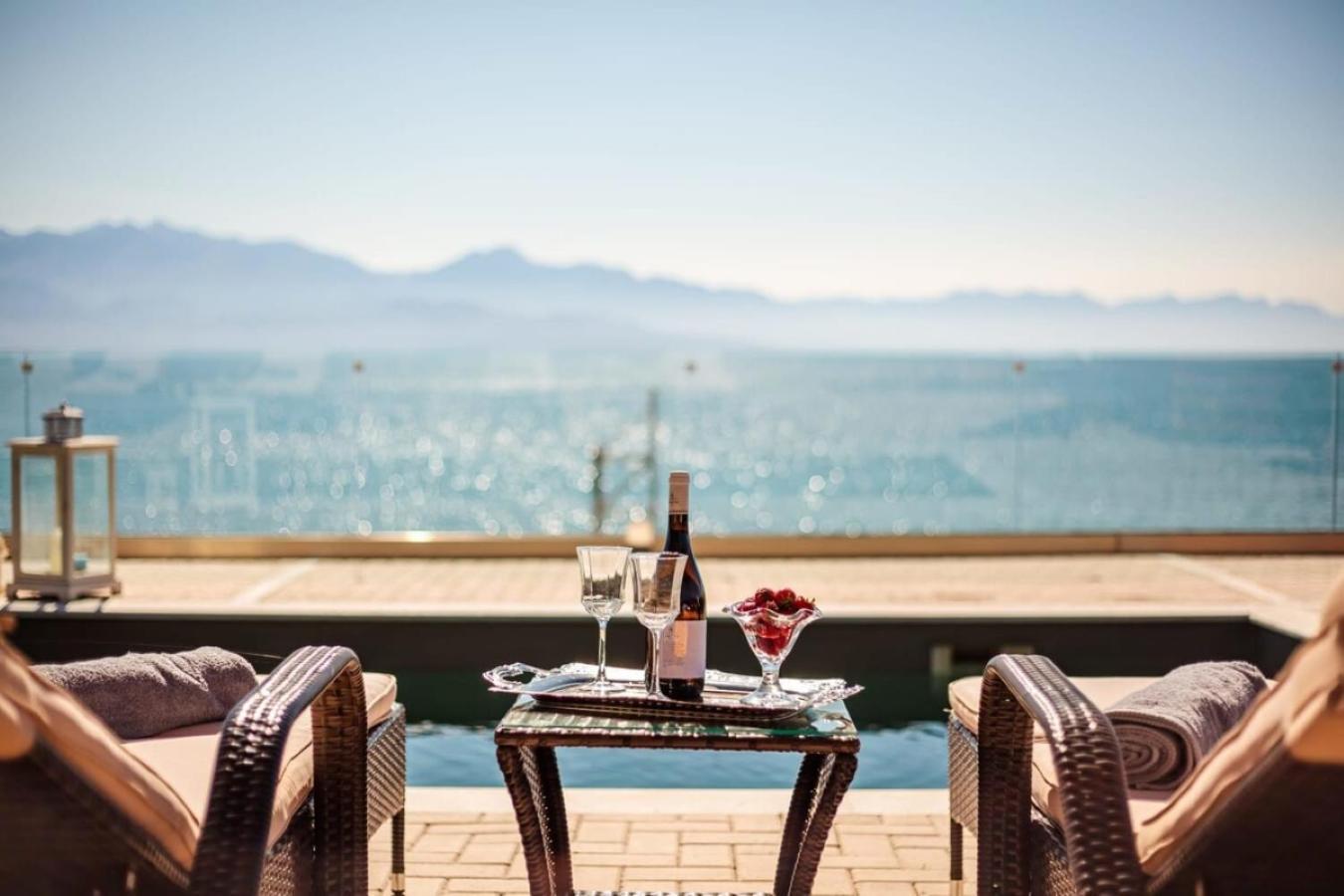 Seaside Summer Bliss - Aurora Luxury Pool Paradise Petalídhion Dış mekan fotoğraf